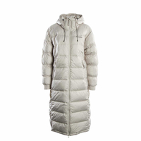 Damen Mantel - Pike Lake II Long - Light Beige, XL, Beige