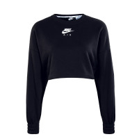 Damen Pullover - Air Crew Crop - Black / White