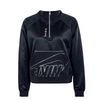 Damen Pullover - Icon Clash FLC - Black / Metallic Silver