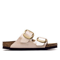Damen Sandale - Arizona Big Buckle - Graceful Pearl White