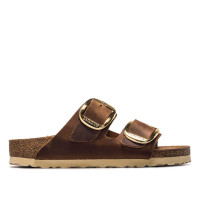 Damen Sandale - Arizona Big Buckle FL - Cognac HEX