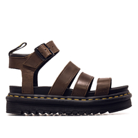 Damen Sandale - Blaire - Dark Brown / New Oilly Illusion, 36, Braun
