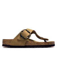 Damen Sandale - Gizeh Big Buckle NU - Mud Green / normale Weite