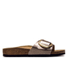 Damen Sandale - Madrid Big Buckle - Graceful Taupe / Schmale Weite