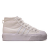 Damen Sneaker - Nizza Platform Mid - White