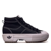 Damen Sneaker - Nizza Trek - Black / White / Gum, 39 1/3, Schwarz