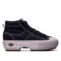 Damen Sneaker - Nizza Trek - Black / White / Gum, 39 1/3, Schwarz