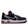 Damen Sneaker Air Force 1 React Black White Gym Red