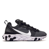 Damen Sneaker React Element 55 Black White