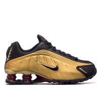 Damen Sneaker Shox R4 Gold Black