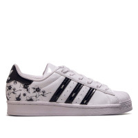 Damen Sneaker Superstar J White Black Black Noises