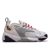 Damen Sneaker Zoom 2 K White Platinum Red Black