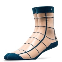 Damen Socken - Retro - Teal