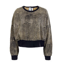 Damen Sweatshirt - Crew 20432 - Black / Beiton
