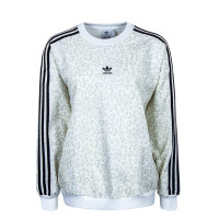 Damen Sweatshirt - Crewneck - Multicolor / White / Talc