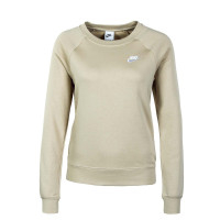 Damen Sweatshirt - Essential Crew - Rattan / White