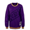 Damen Sweatshirt - Womens Big Face 3.0 Crew LA - purple