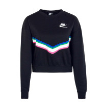 Damen Sweatshirt Heritage Crew CU5877 Black