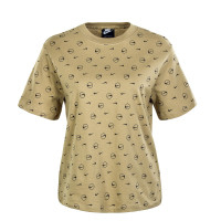 Damen T-Shirt - All Over Print - Parachute Beige