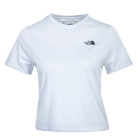 Damen T-Shirt - Foundation Crop - White / Heather