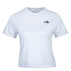 Damen T-Shirt - Foundation Crop - White / Heather