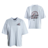Damen T-Shirt - Mall Heavy Oversized - White, S, Weiß