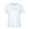 Damen T-Shirt - Monogram Logo Tee - Bright White