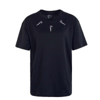 Damen T-Shirt Boy Mini Swoosh 2 Black