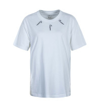 Damen T-Shirt Boy Mini Swoosh 2 White