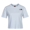 Damen T-Shirt Cropped SD White