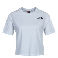 Damen T-Shirt Cropped SD White