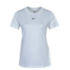 Damen T-Shirt Essential Crew White Black
