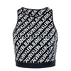 Damen Tank Top - Milano Logo AOP - Black