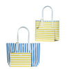 Damen Tasche - Shopping Rayure Nattier - Anthemis