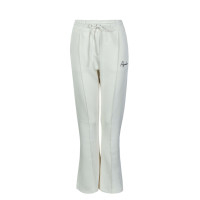 Damen Track Pants - Valia Flared - Vanilla