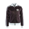 Damen Traingsjacke - Classic Beckenbauer - Aurora Black, L, Lila