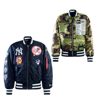 Herren Bomberjacke - MA-1M X29961BN00 NY Yankees - Navy, M, Blau