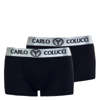 Herren Boxershorts - 2er-Pack Retro - Black