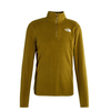 Herren Fleece - 100 Glacier 1/4 Zip - Moos Green, S, Grün