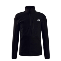 Herren Fleecejacke - Glacier Pro 1/4 Zip - Black, S, Schwarz