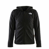 Herren Fleecejacke - Homesafe FZ - Black, M, Schwarz