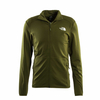 Herren Fleecejacke - Quest Full Zip - Forest Olive / Green, M, Grün