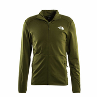 Herren Fleecejacke - Quest Full Zip - Forest Olive / Green, M, Grün