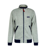 Herren Fleecejacke - Shearling - Oatmeal