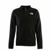 Herren Fleeceshirt - 100 Glacier 1/4 Zip - Black, 2XL, Schwarz