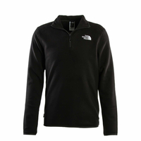 Herren Fleeceshirt - 100 Glacier 1/4 Zip - Black, 2XL, Schwarz