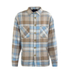 Herren Hemd - Flato Heavy Flanel san jose - Beige / Blue
