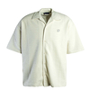 Herren Hemd - Libco Structured Knit - Salty Cream, XL, Beige