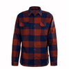 Herren Hemd - Organic MW Fjord Flannel Plaid - Brown