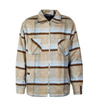 Herren Hemd Jacke - Bale Heavy Flannel Zip - Skyblue